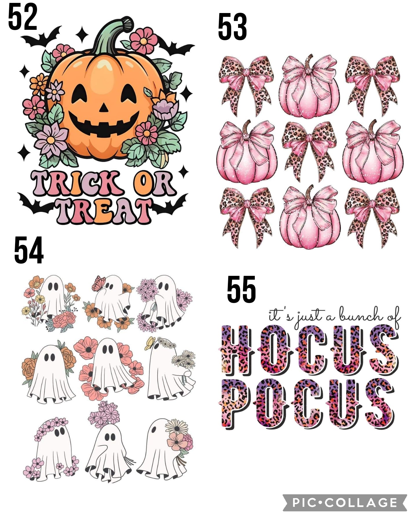 Halloween Designs (Bleached)