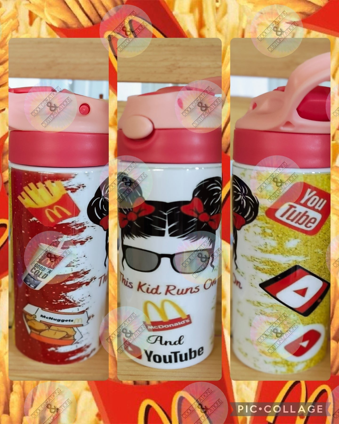 "McDonald's & YouTube" 12oz Thermos
