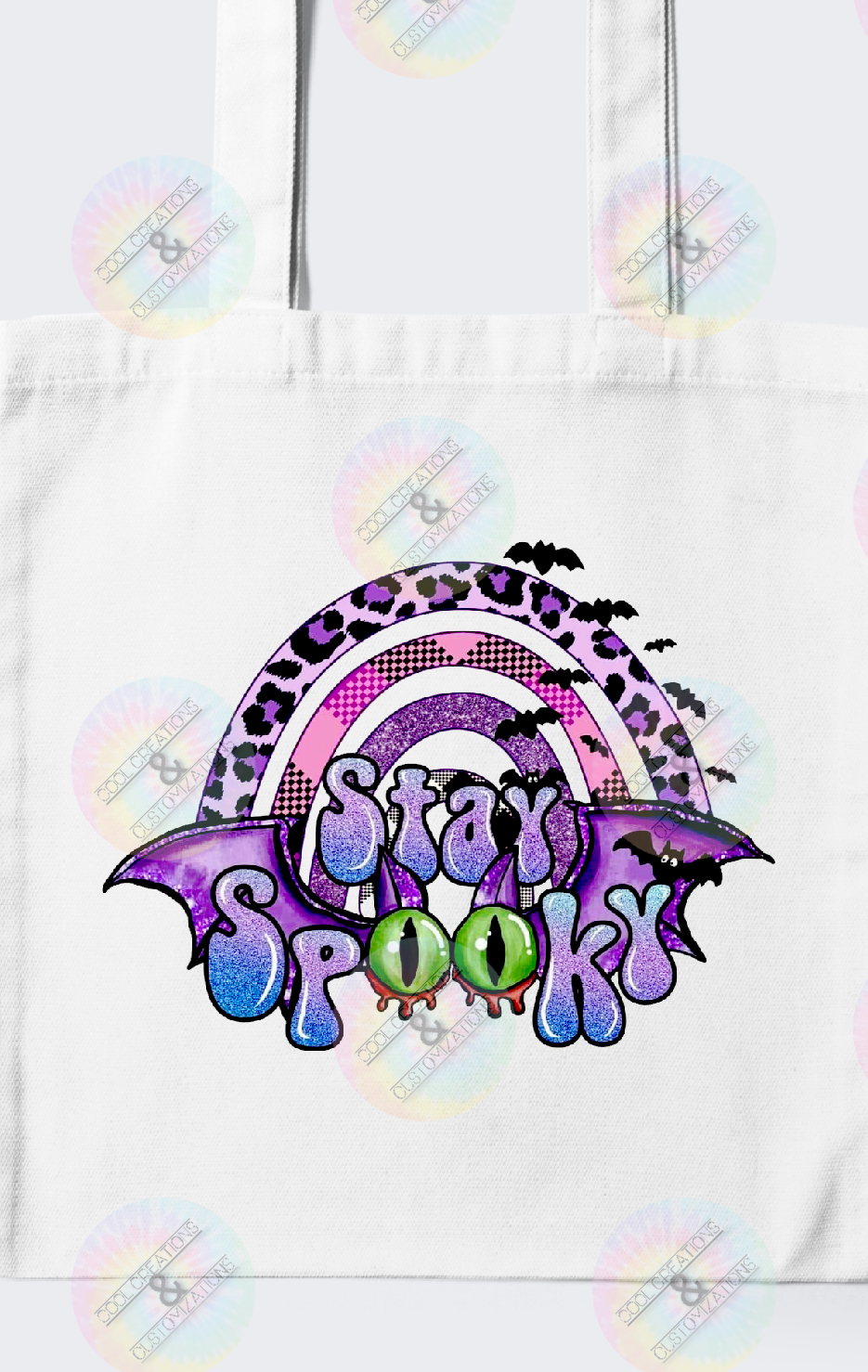 "Stay Spooky" trick or treat bag