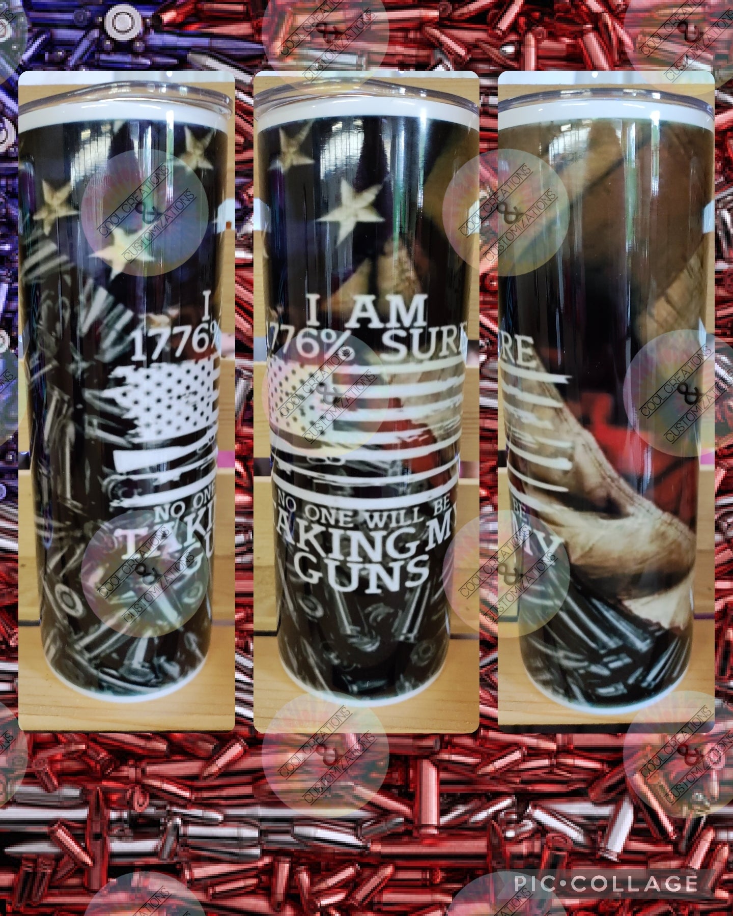 "No One Will Be Taking My Guns" 20oz Tumbler