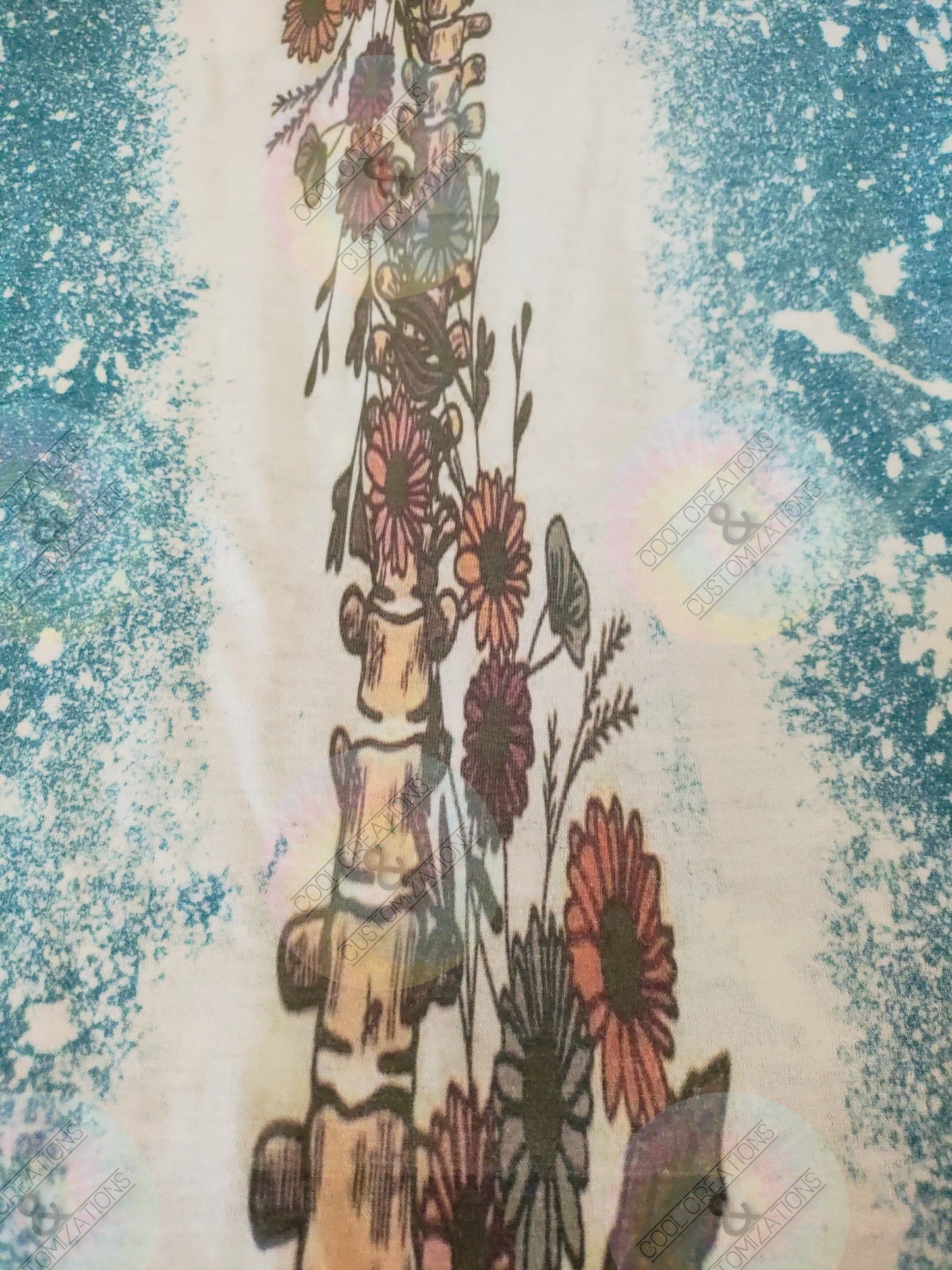 "Grow Through It" Bleached Tee