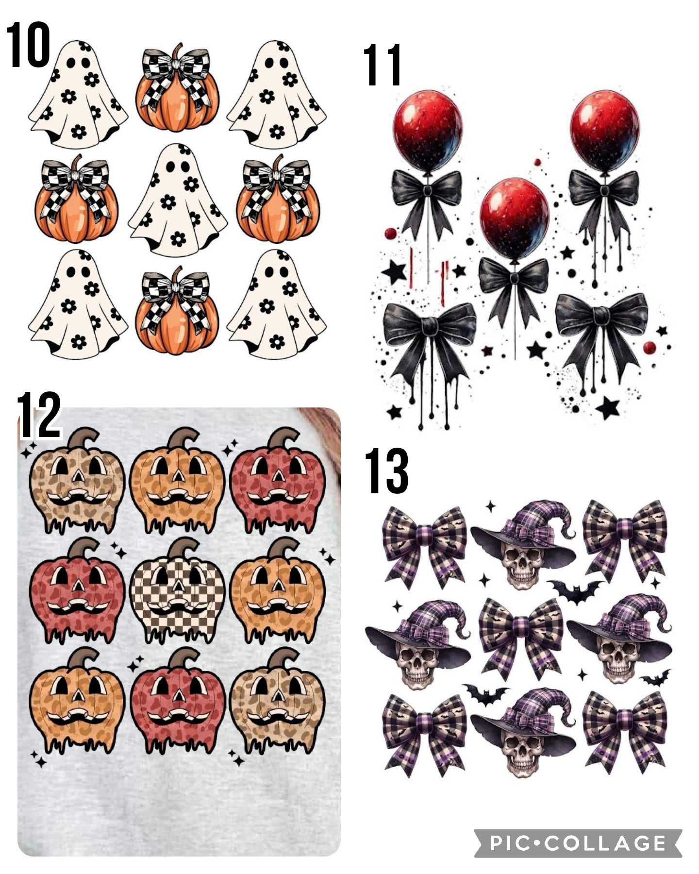 Halloween Designs (Bleached)