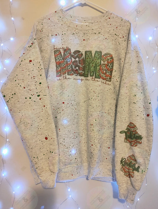 "Being A Mama Is The Icing On The Cake" Crewneck