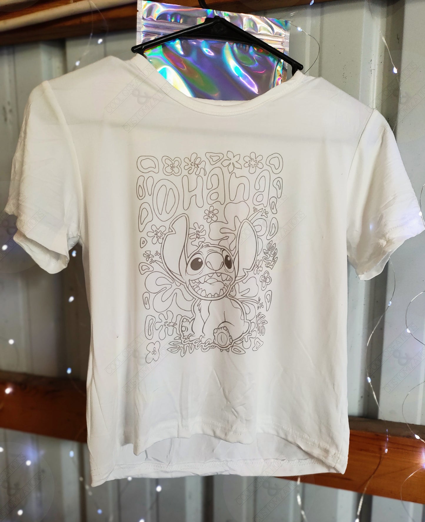 "Ohana" Color me tee