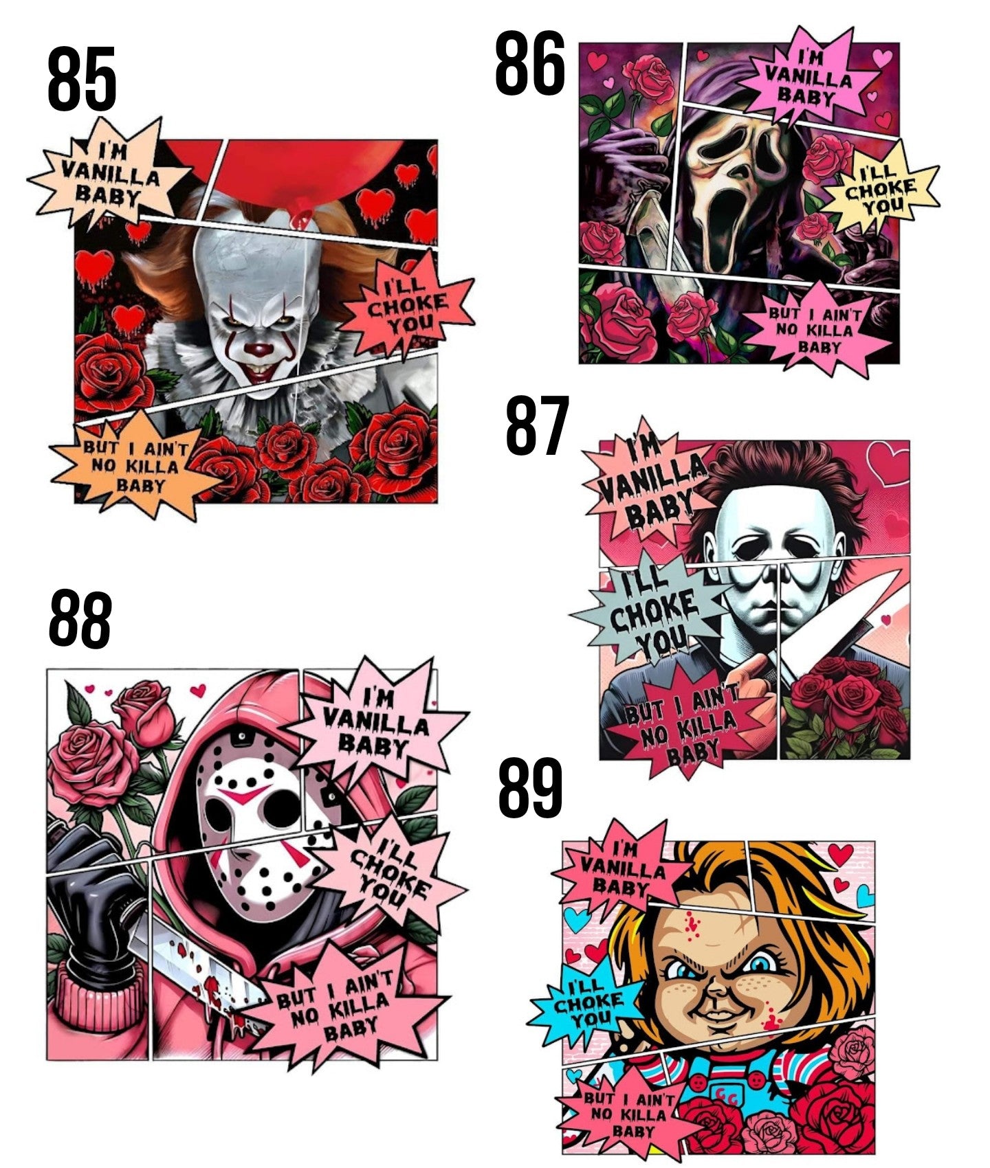 Halloween Designs (Bleached)