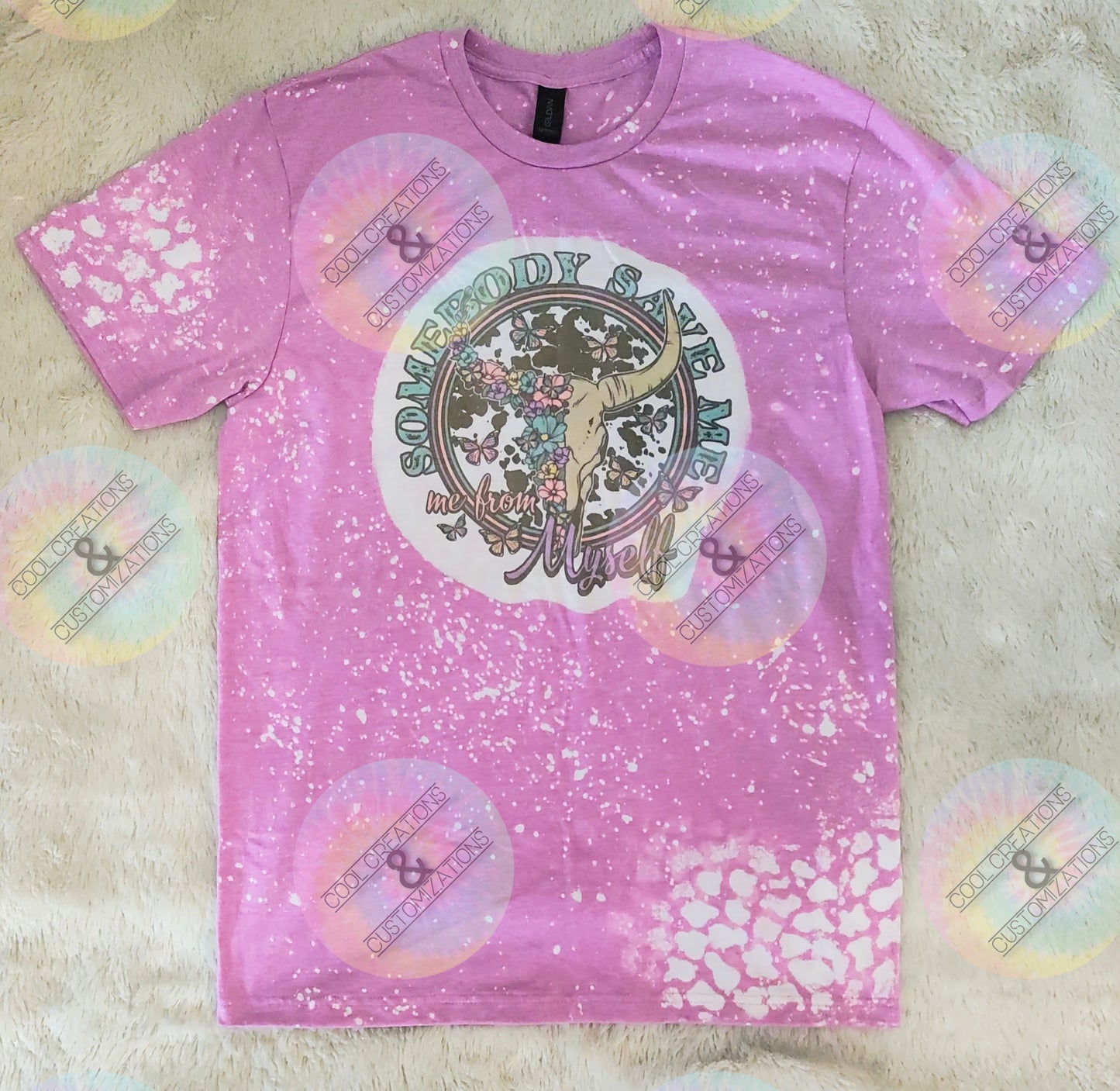 "Save Me" Bleached Tee