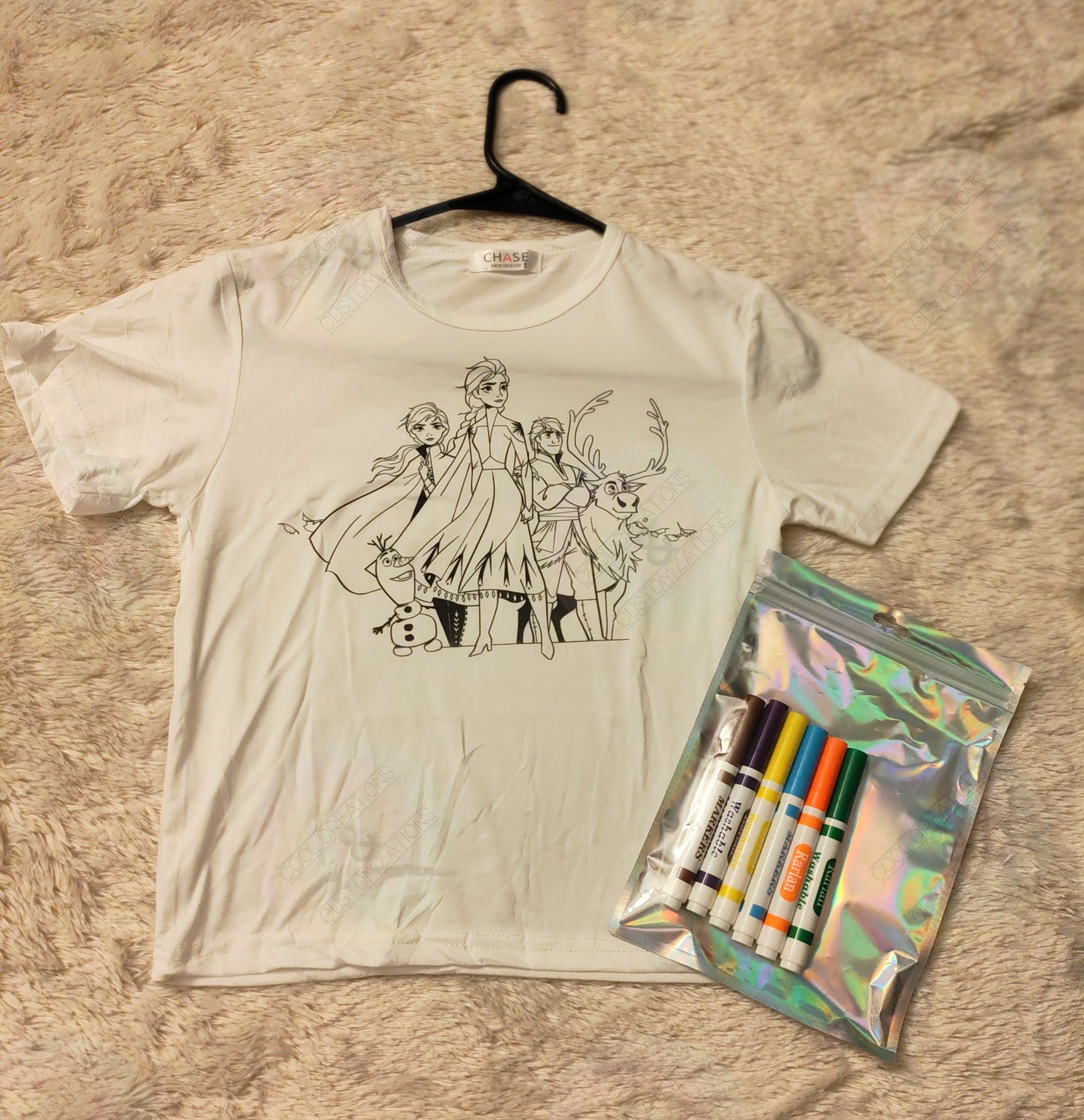 "Frozen 2" Color me tee