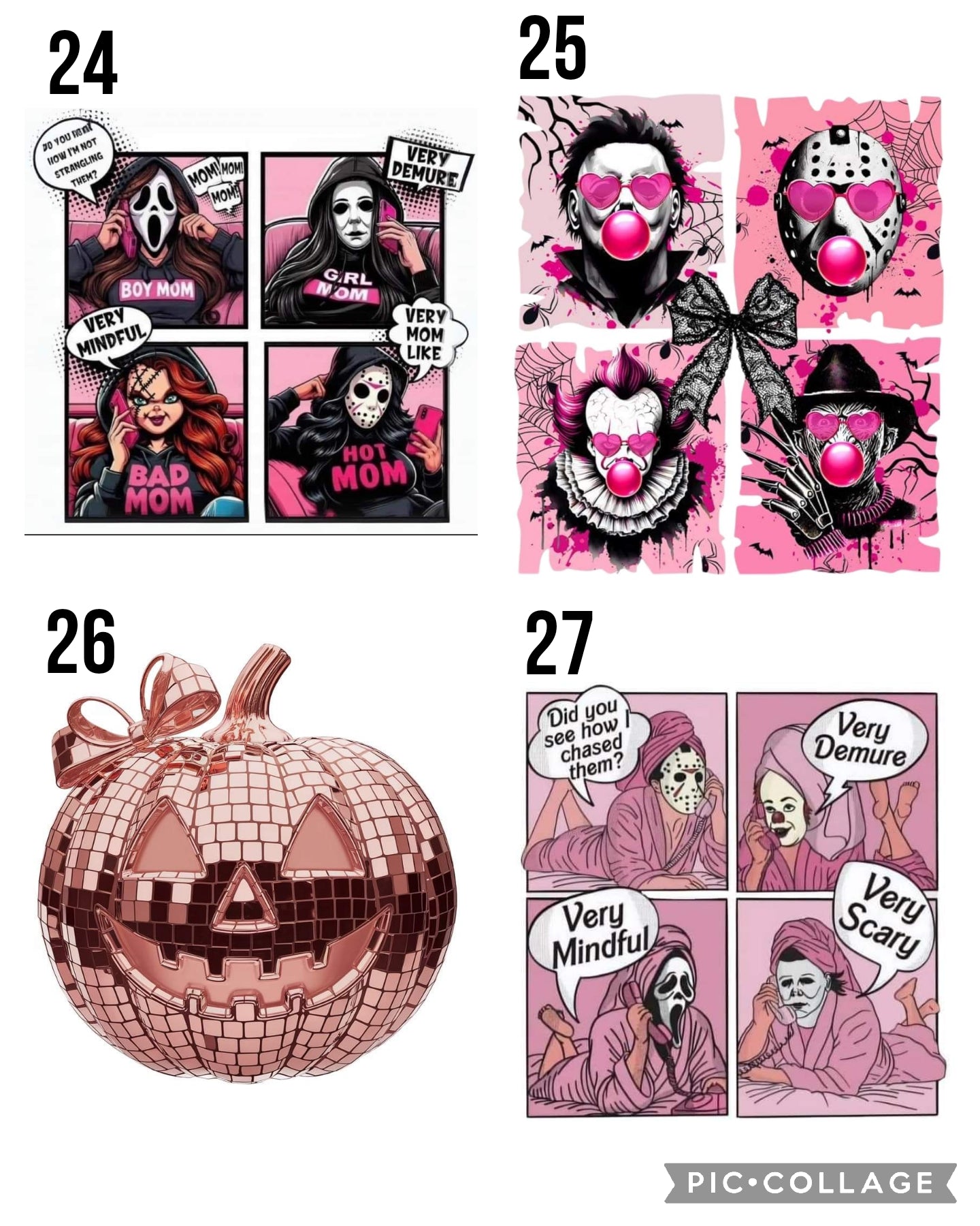 Halloween Designs (Bleached)