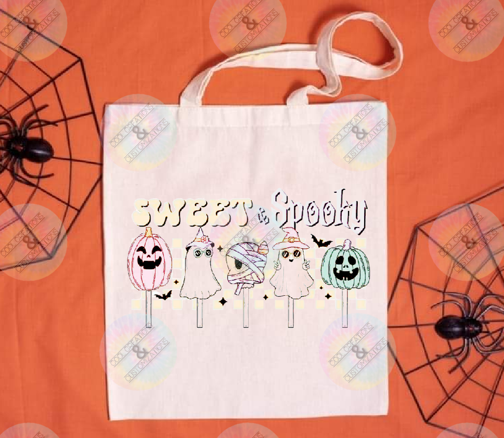 "Sweet & Spooky" trick or treat bag