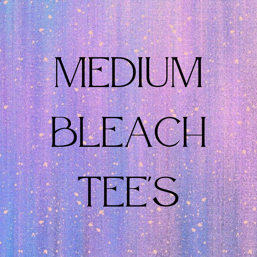 Medium Bleach Tee's Listing