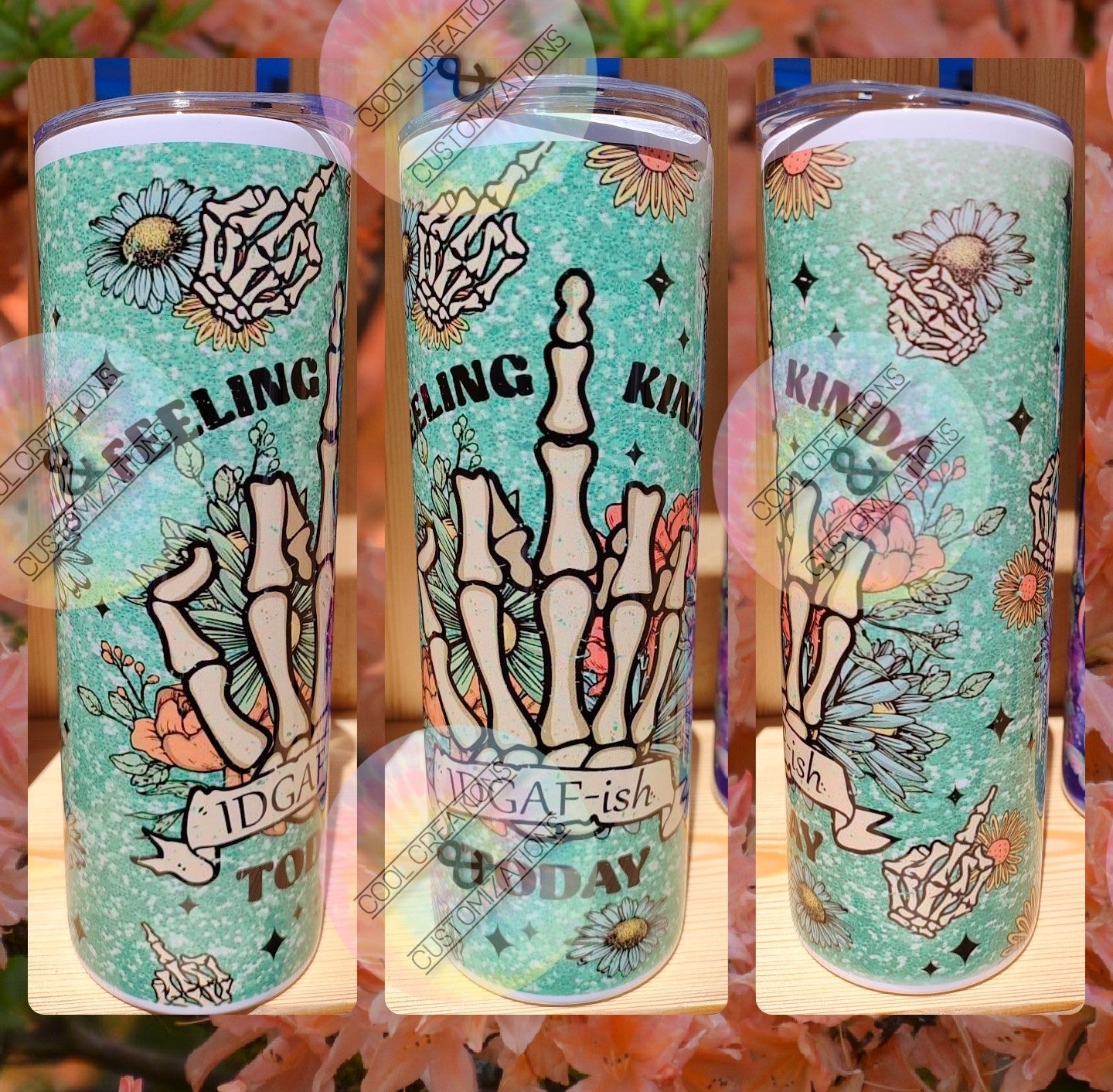 "Feeling Kinda IDGAF-ISH" 20oz Tumbler