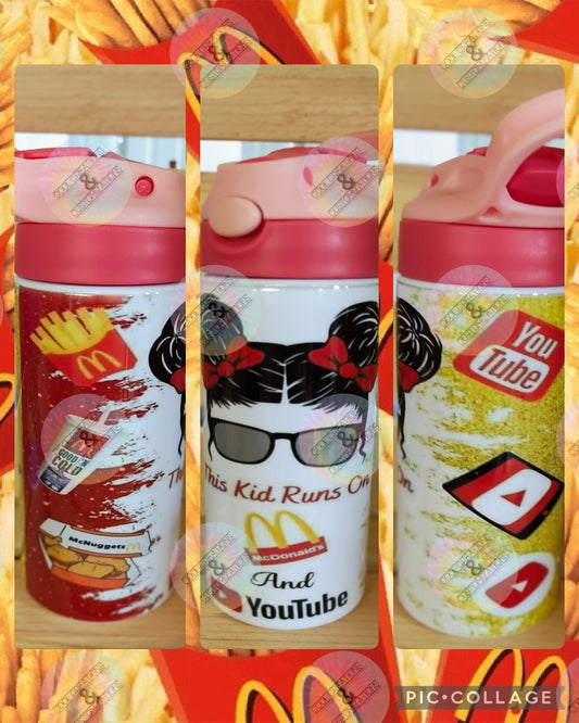 "McDonald's & YouTube" 12oz Thermos