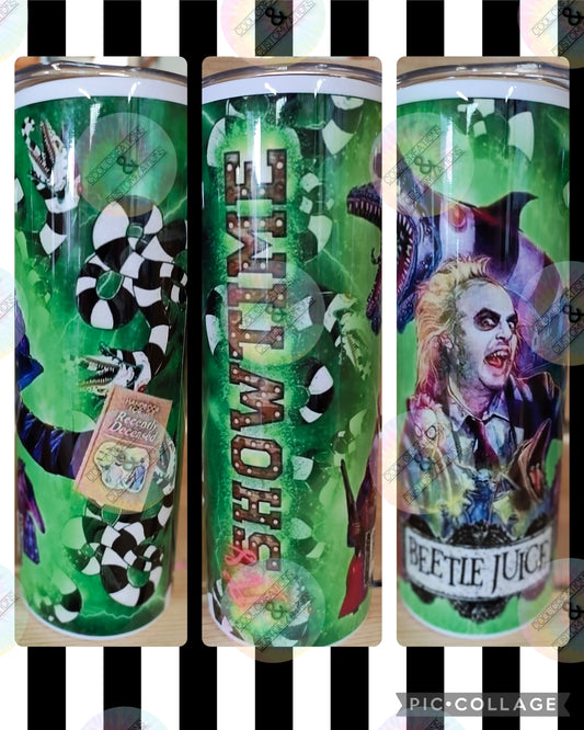 "Beetlejuice" 20oz Tumbler