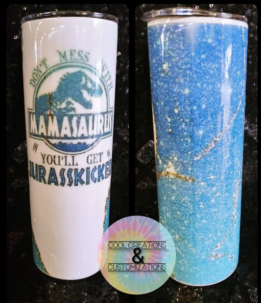 "Mamasauras" 20oz Tumbler