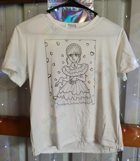 "Wednesday" Color me tee