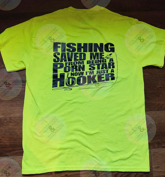 "Fishing Saved Me" T-Shirt