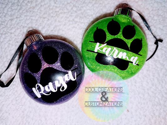 "Personalized Pet" ornament