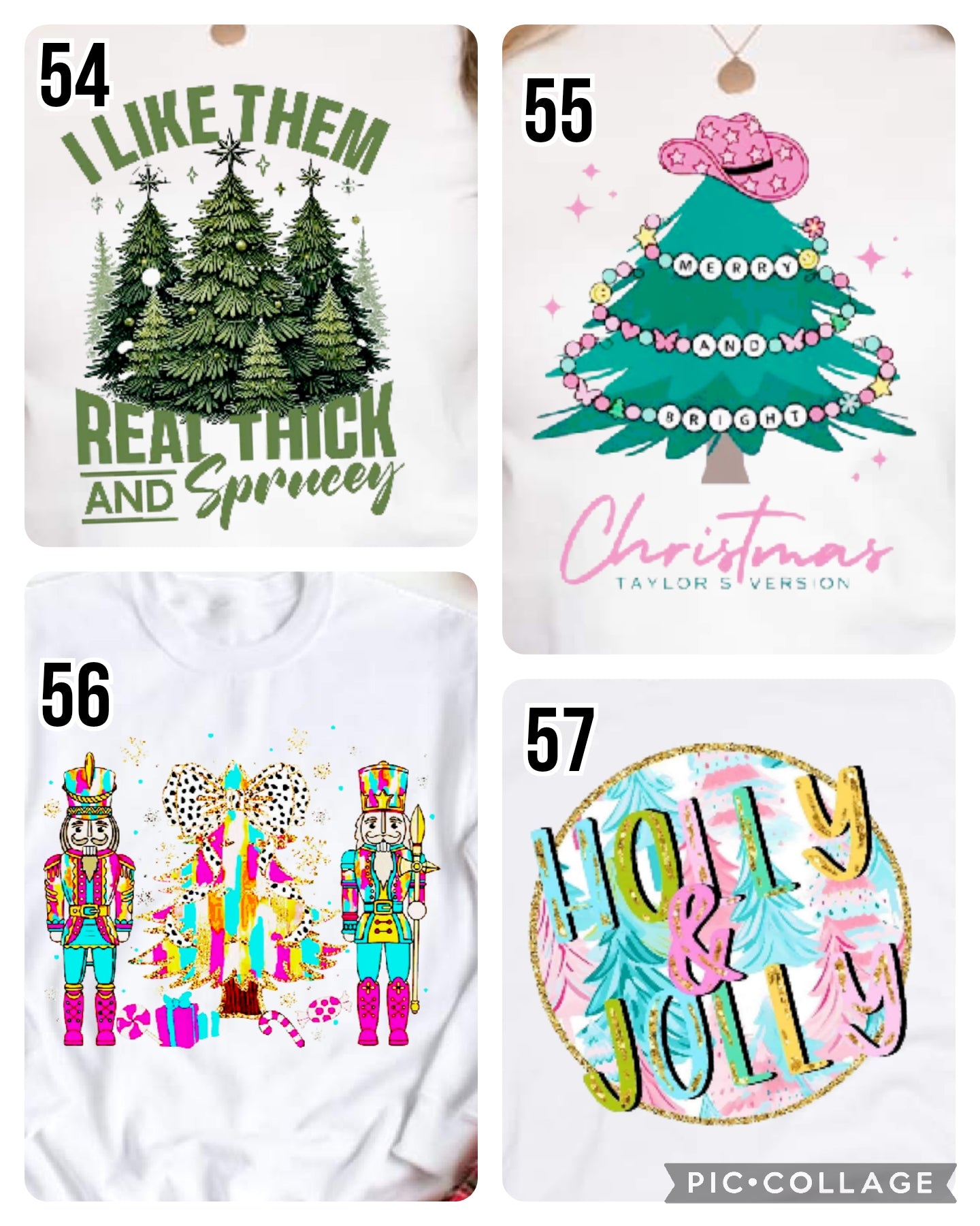 Christmas Designs (Bleached)