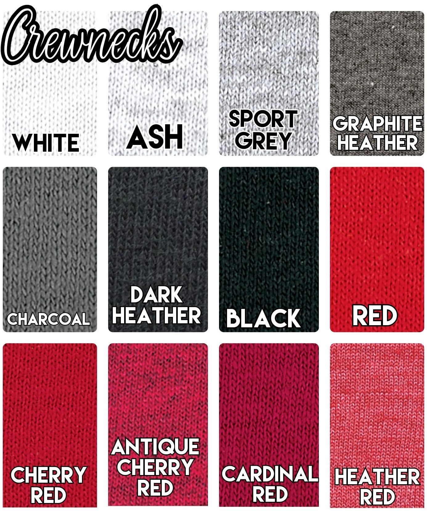 Small Solid Crewneck