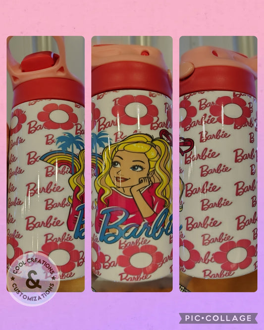 Barbie 12oz thermos