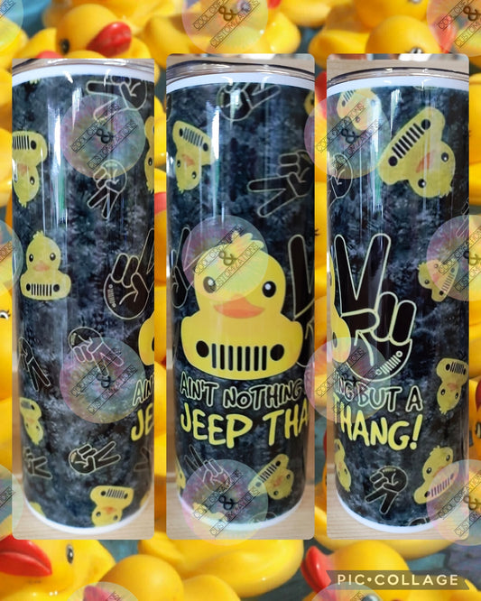 "Jeep Duck" 20oz Tumbler