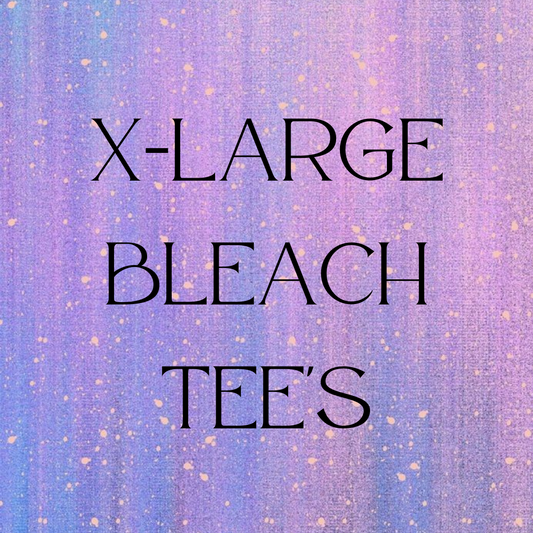 X-Large Bleach Tee's Listing