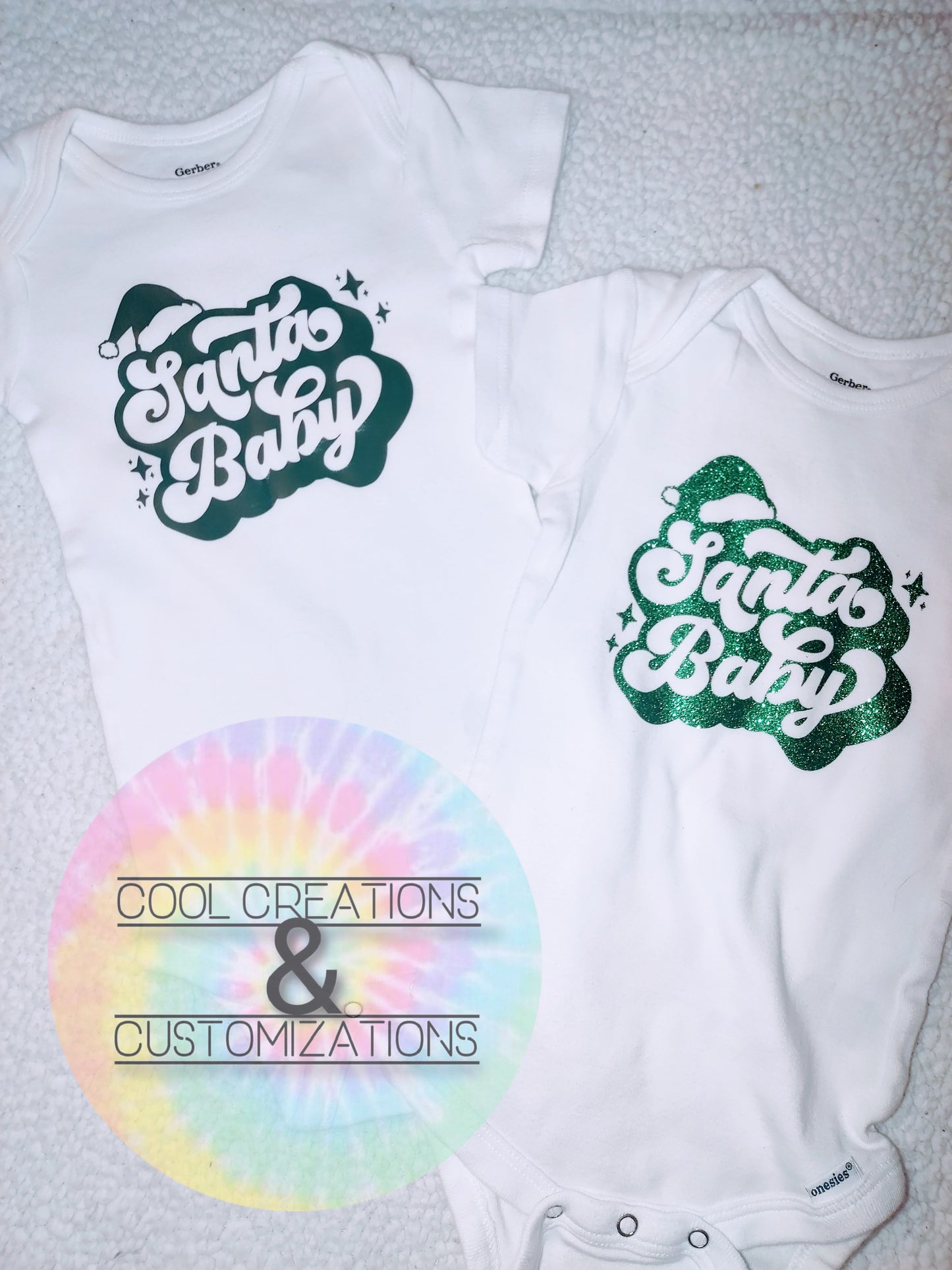 "Santa Baby" Onesies