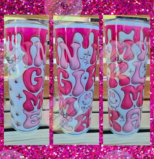 "In My Girl Mom Era" 20oz Tumbler