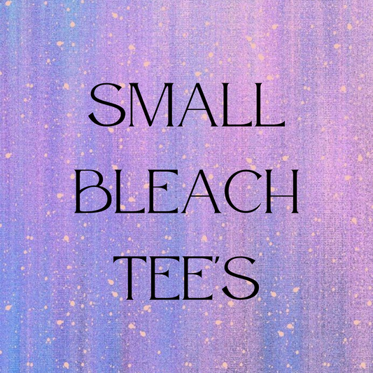 Small Bleach Tee's Listing