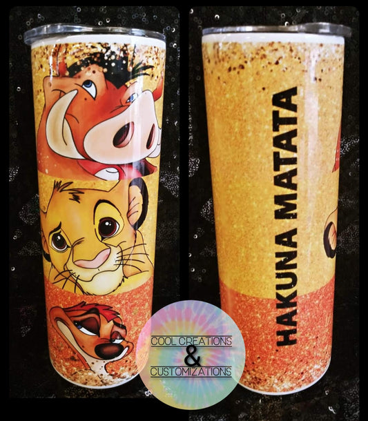 "Hakuna Matata" 20oz Tumbler