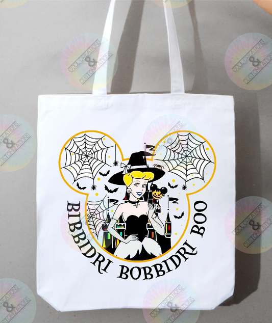 "Cinderella" trick or treat bag